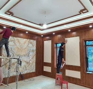 Cải tạo trần tường nhà tập thể